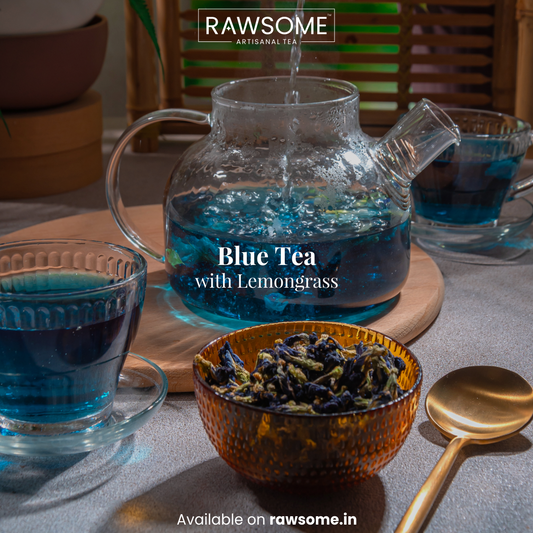 Blue Flower Tea With Lemongrass