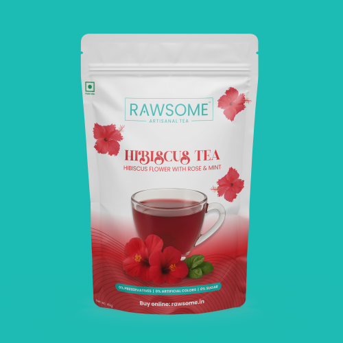 Hibiscus Tea with Rose & Mint - Pouch